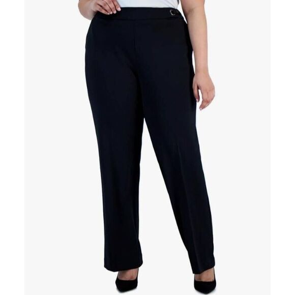 KASPER BLACK TROUSERS SZ.12 NWT. - Picture 1 of 7